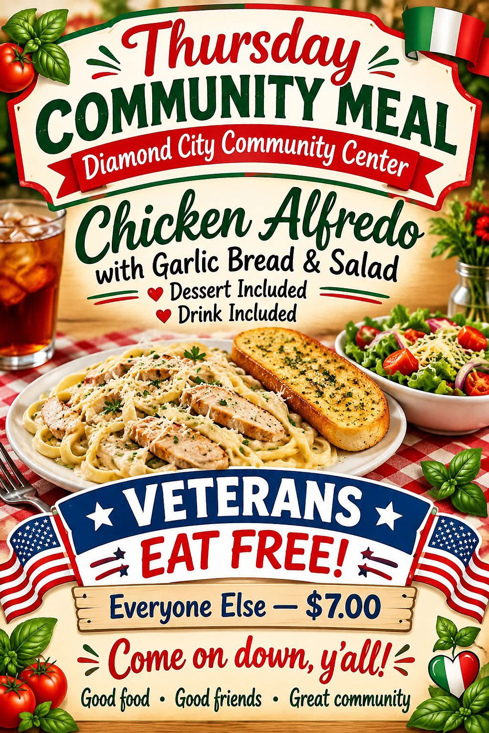 Community Lunch at DC Community Center