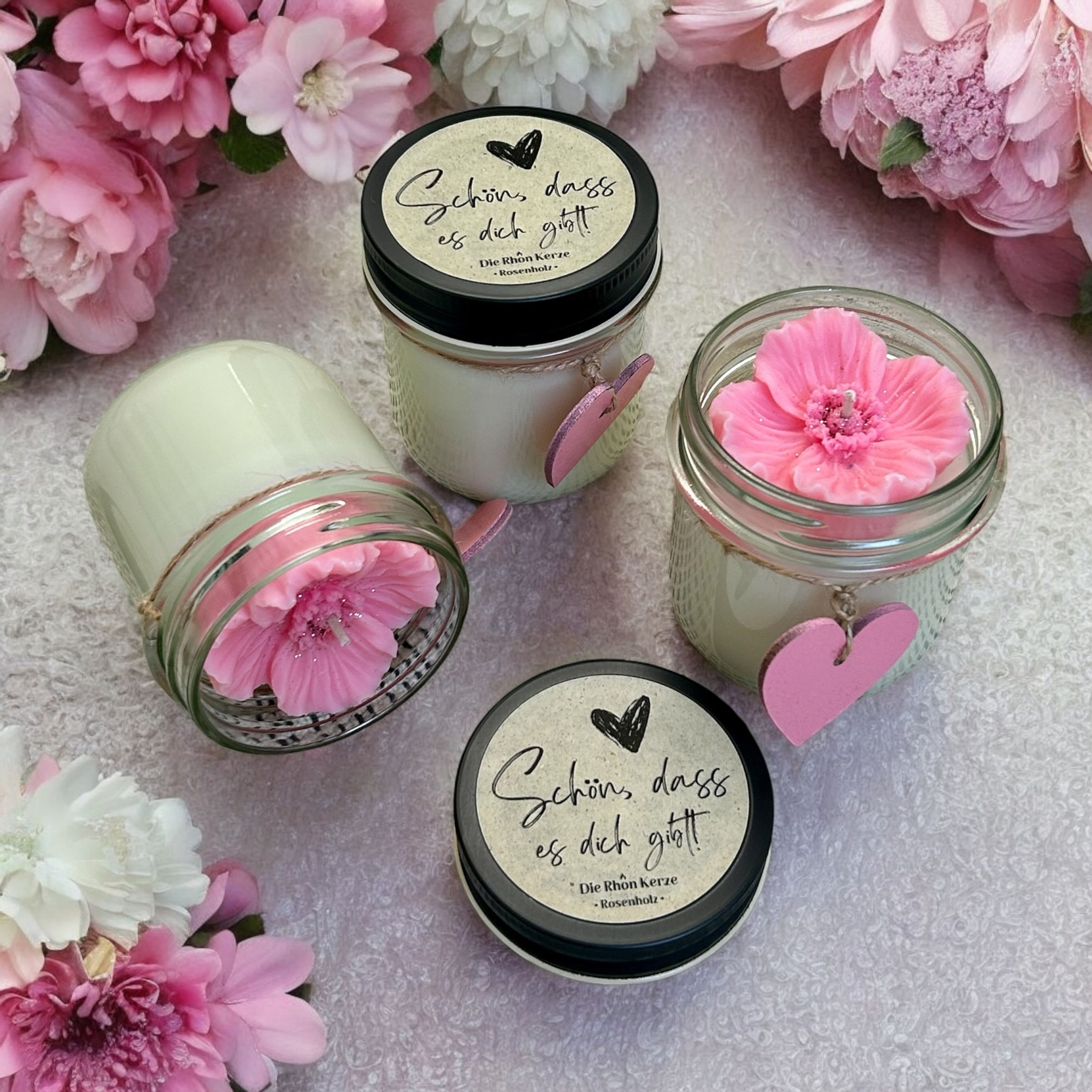 Schön, dass es dich gibt! Kerze