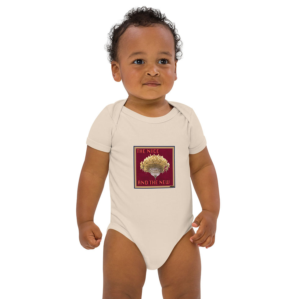 Thumbnail: Organic cotton baby bodysuit