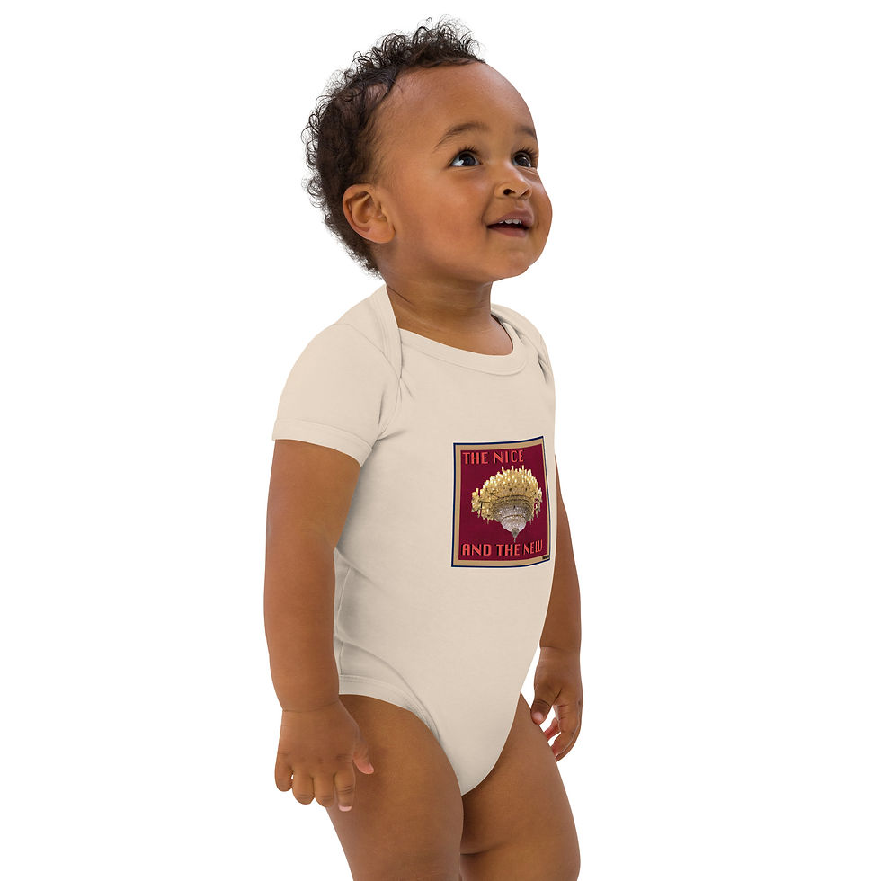 Thumbnail: Organic cotton baby bodysuit