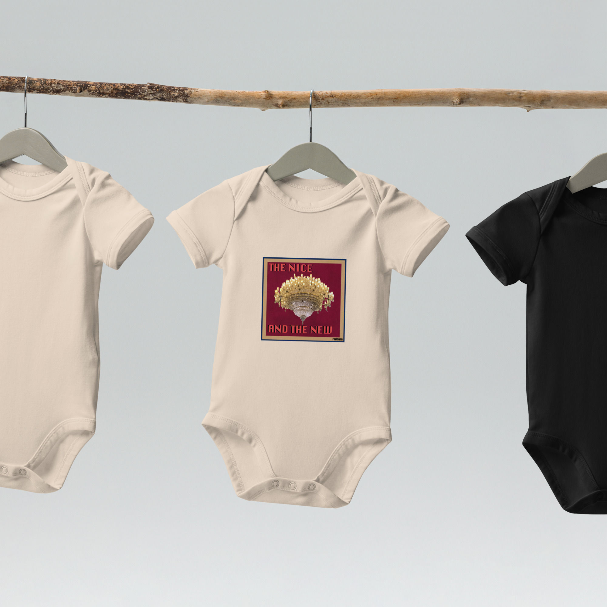 Organic cotton baby bodysuit