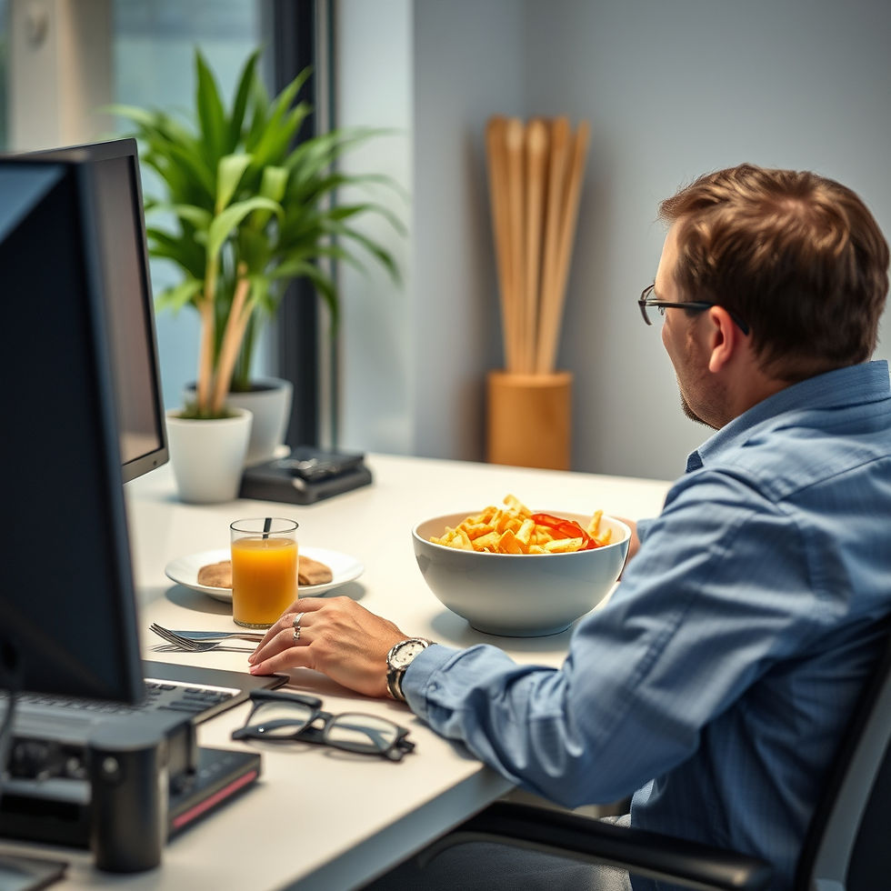 Büro-Lunch: Deine Energie-Tankstelle oder Burnout-Falle?