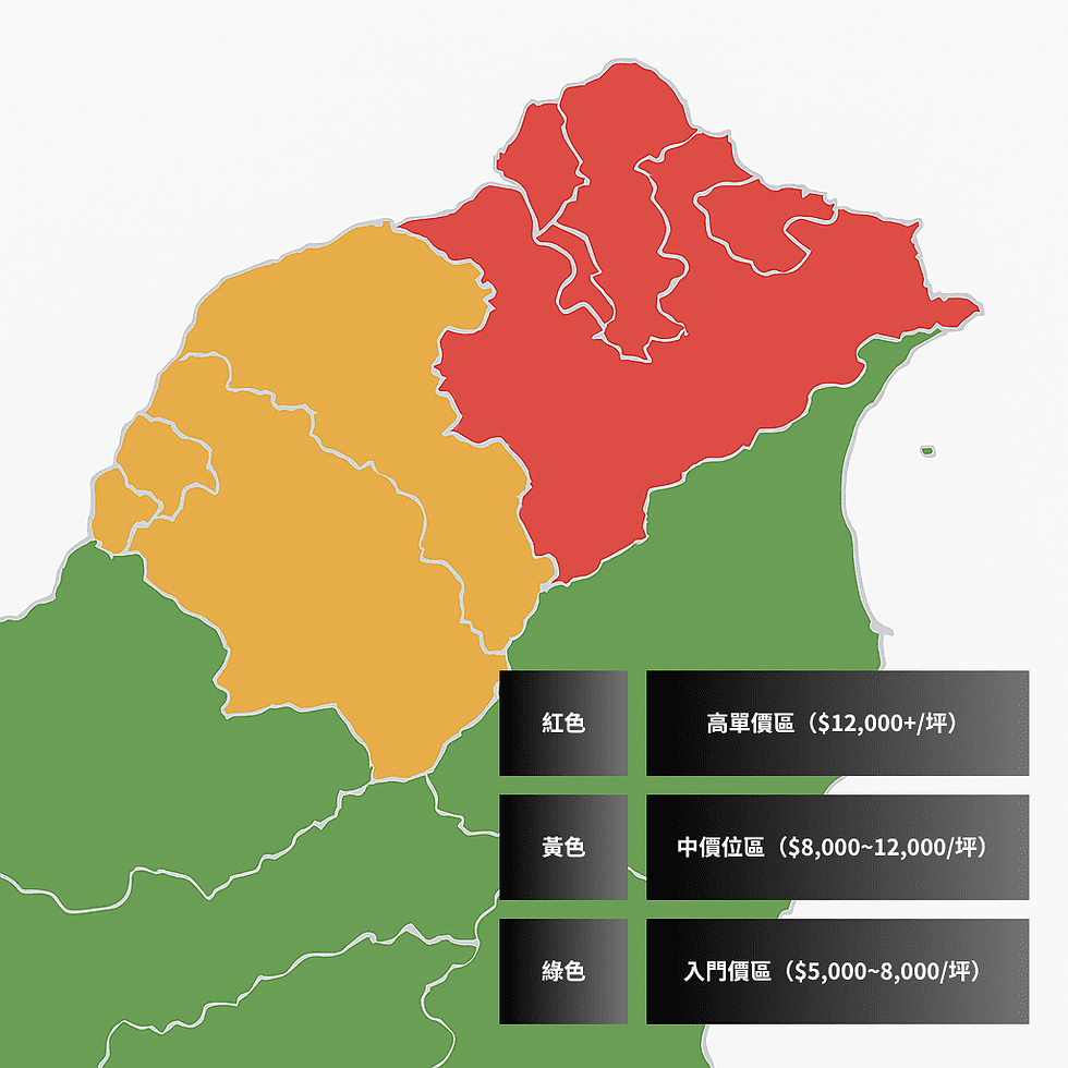 設計費行情熱力圖
