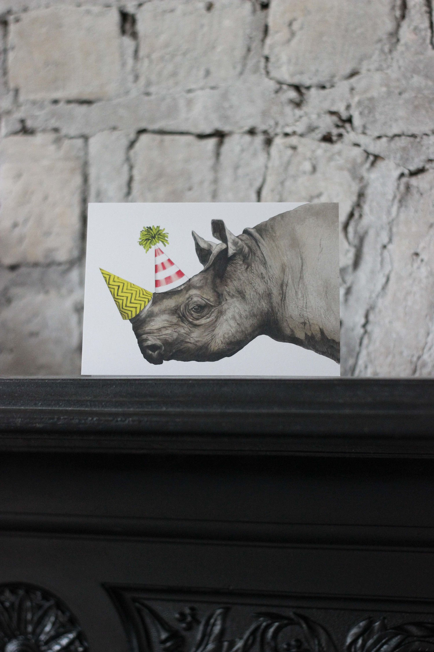 Rufus the Rhino Birthday Card