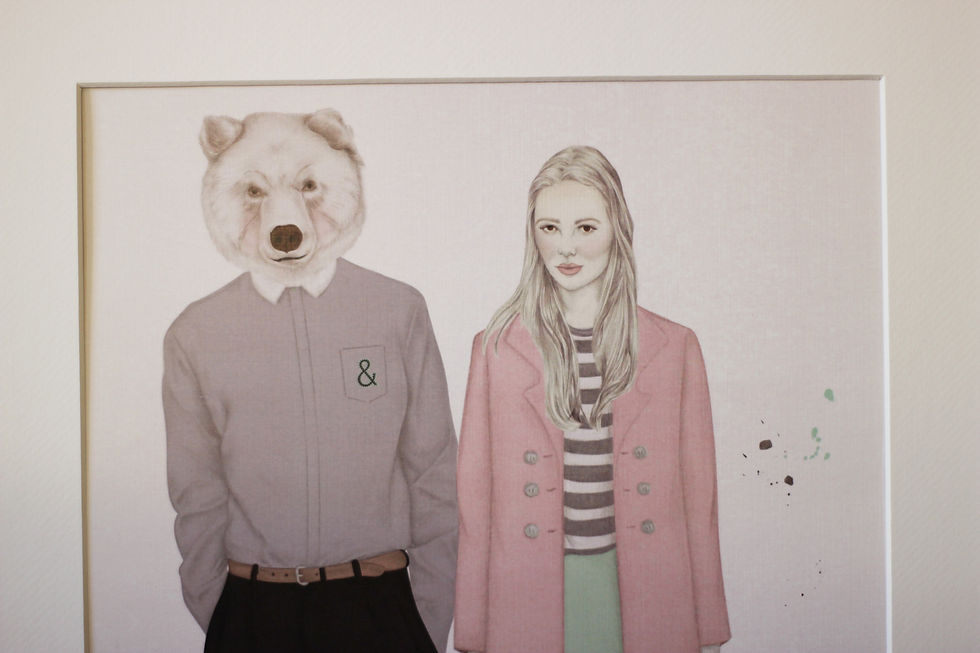 Thumbnail: We're just friends — Fine Art Print