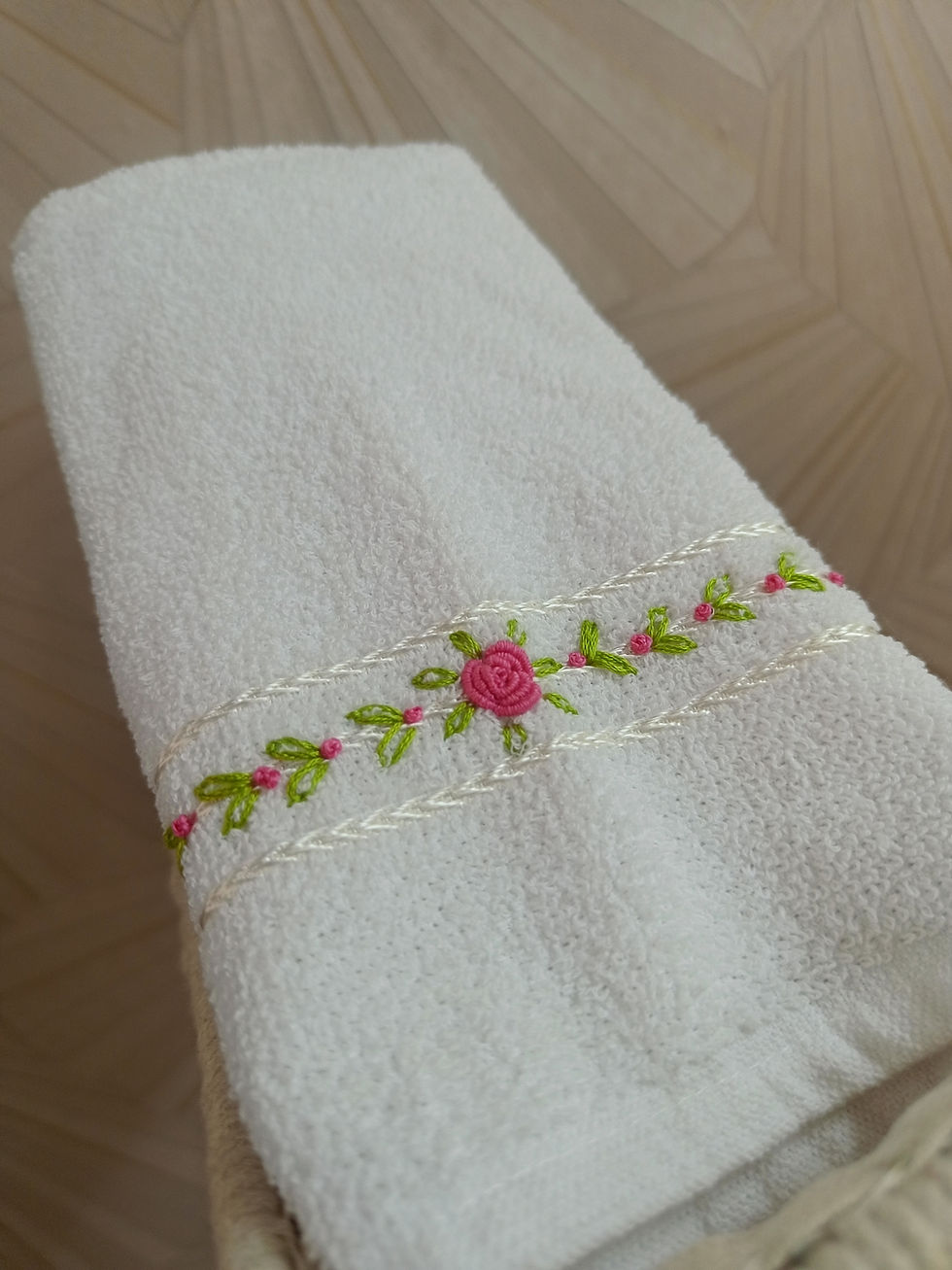 Thumbnail: Hand Embroidery Hand Towel