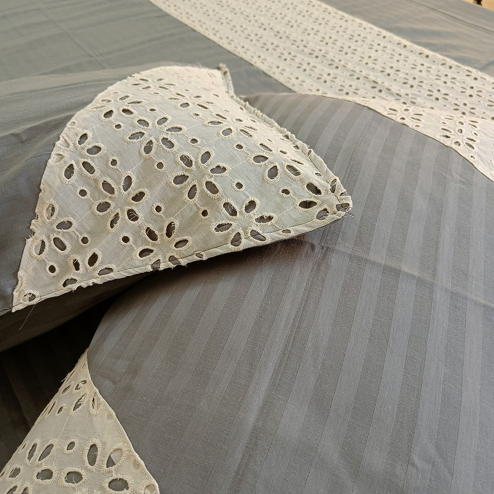 Thumbnail: Premium Cotton Embroidery Bedsheet
