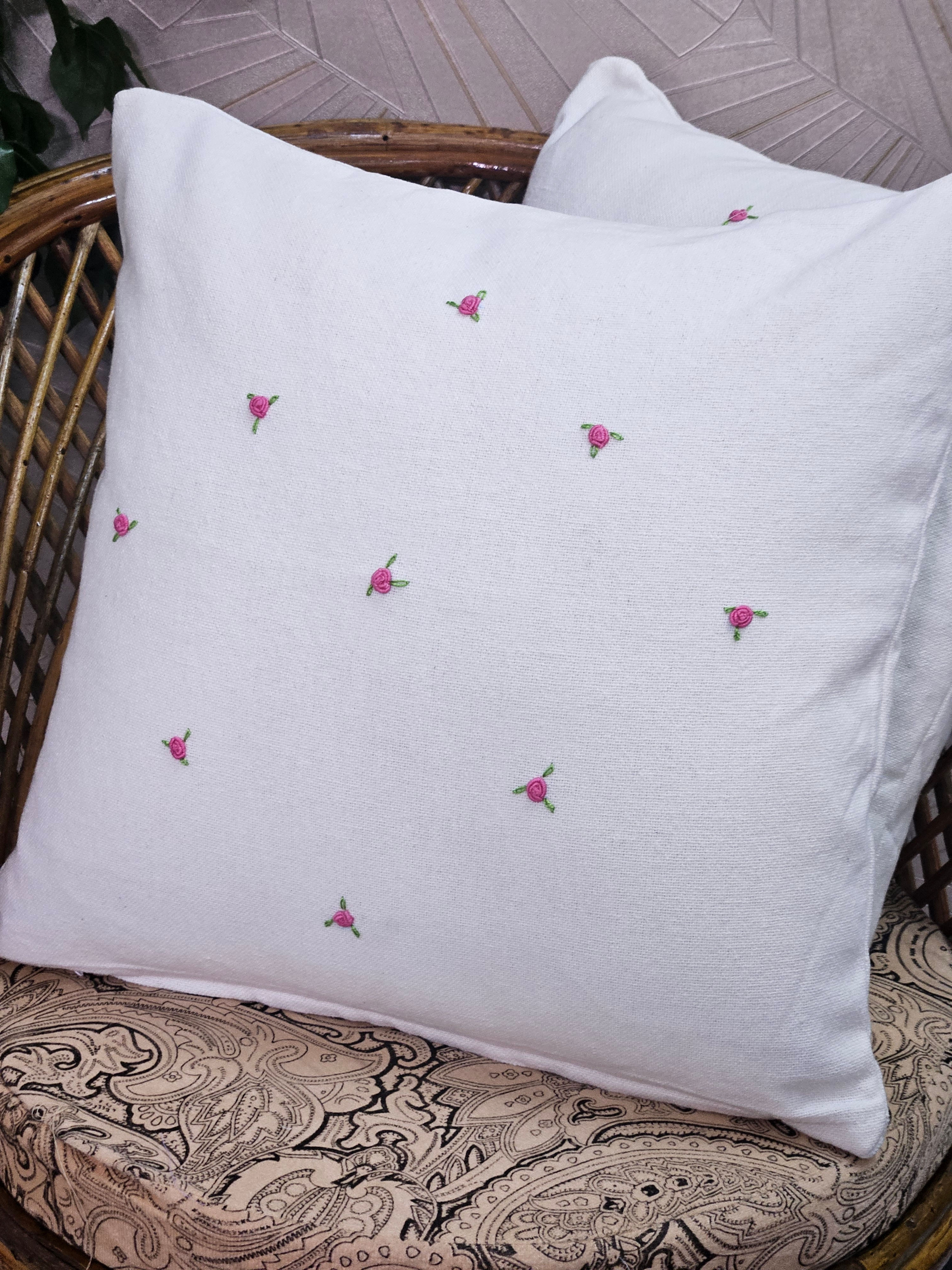 Hand Embroidery Cushion Cover