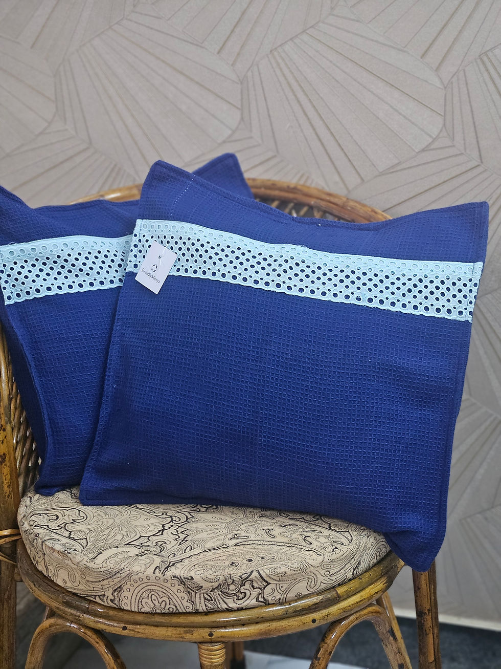 Honey comb Cushion Cover