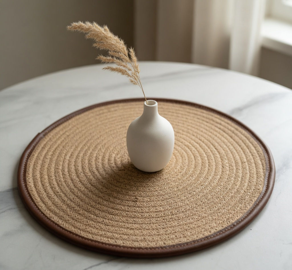Round placemats