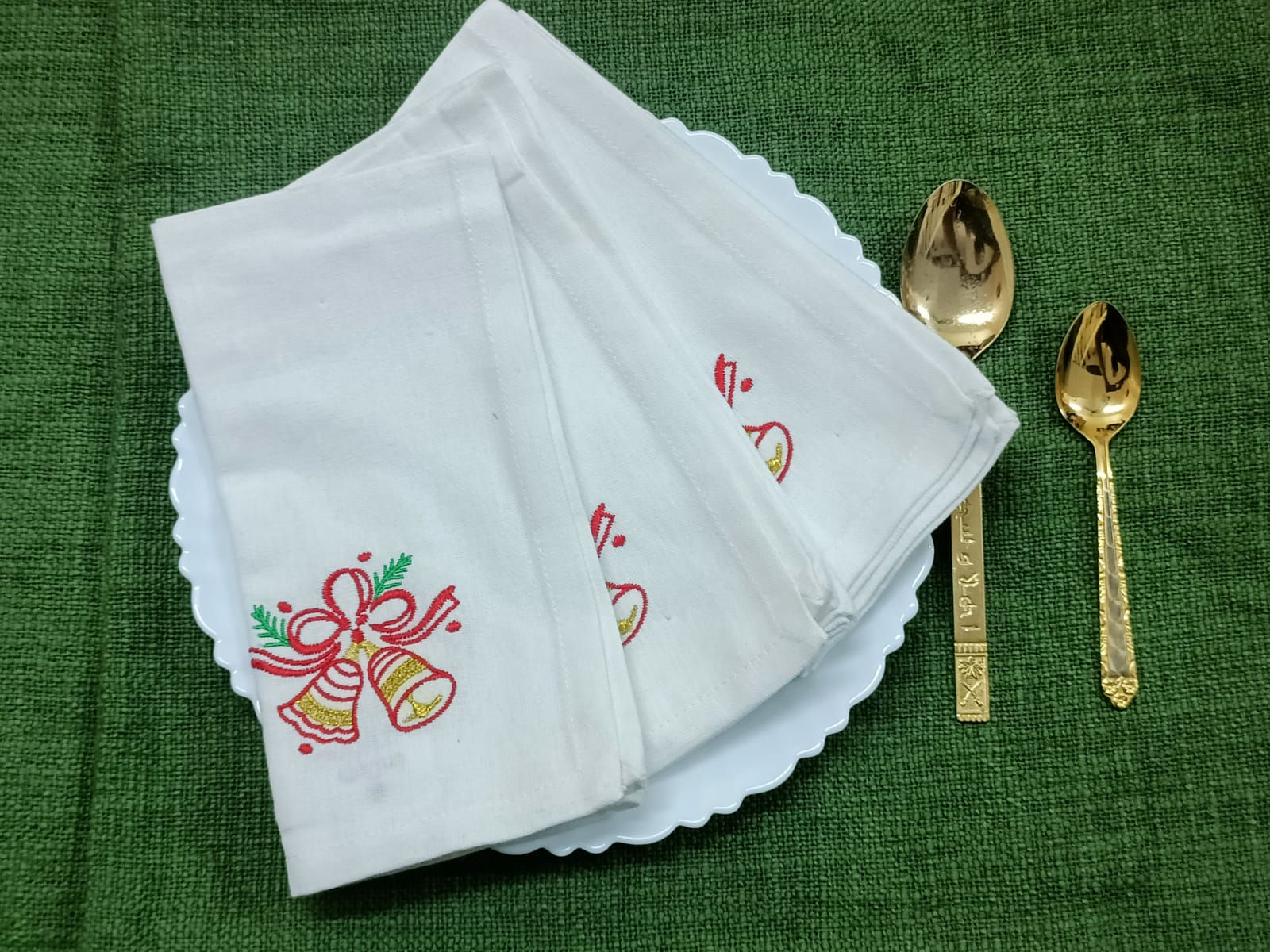 Cotton Dinner Napkins - 6 pcs set