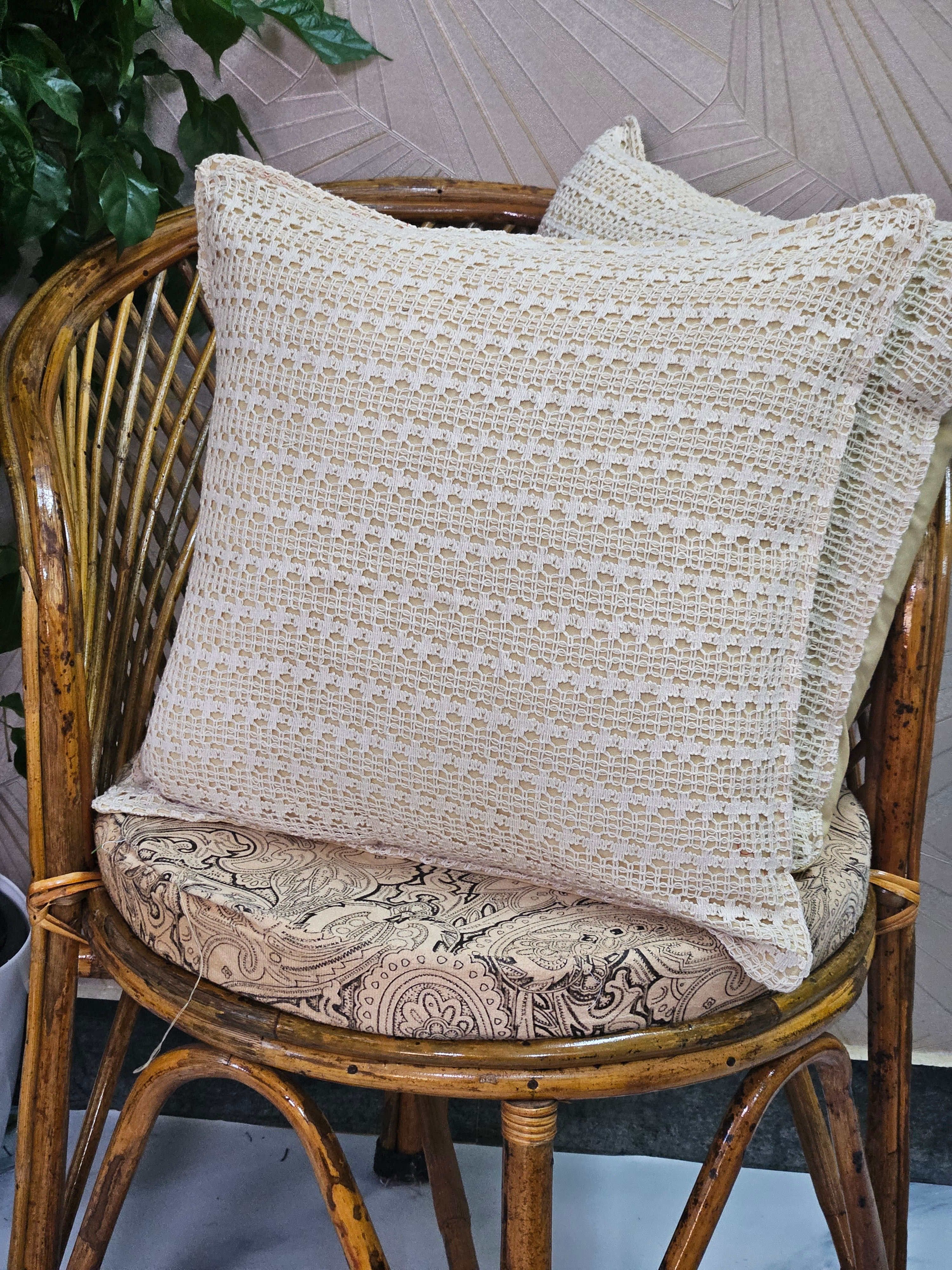 Crochet Cushion Cover