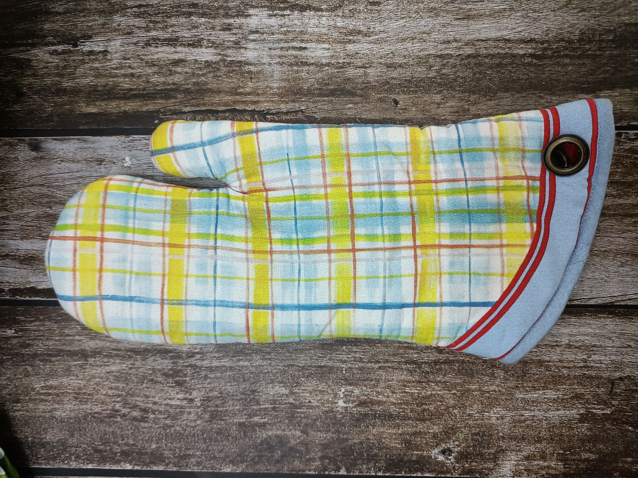  Cotton Oven Mittens - 1 Pcs