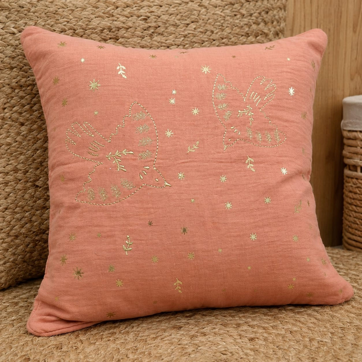 Embroidery Cushion Cover