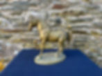 Thumbnail: Brass horse on stand 