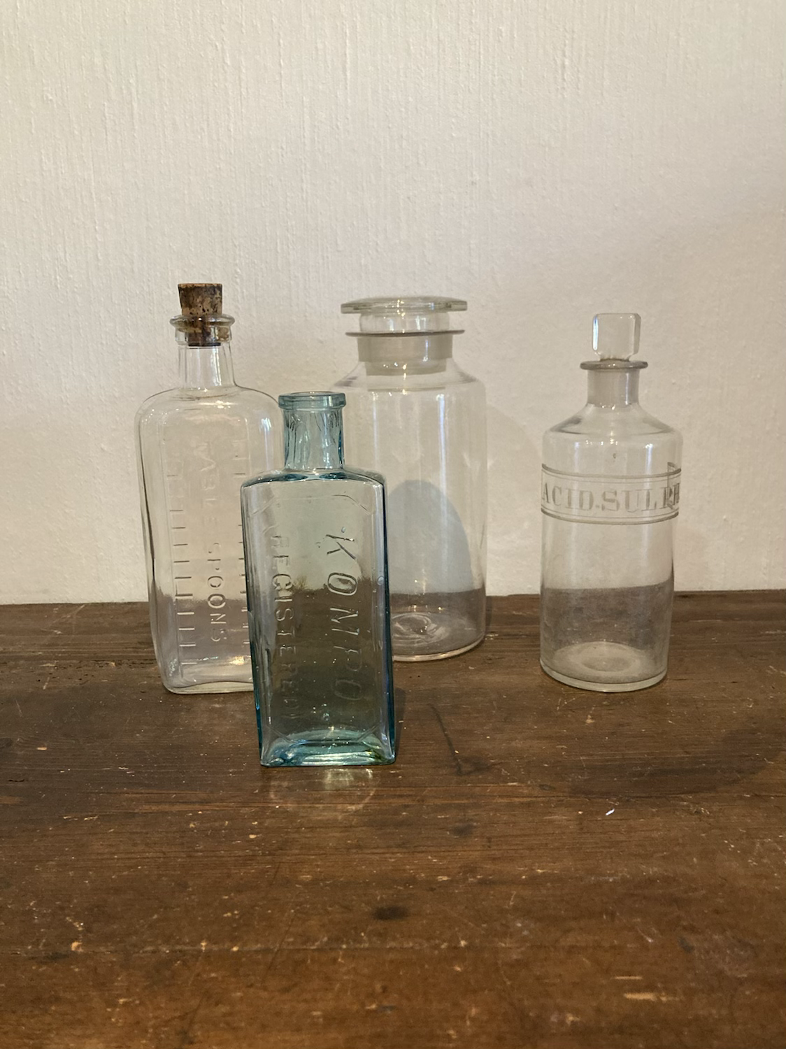 Antique Apothecary Bottles