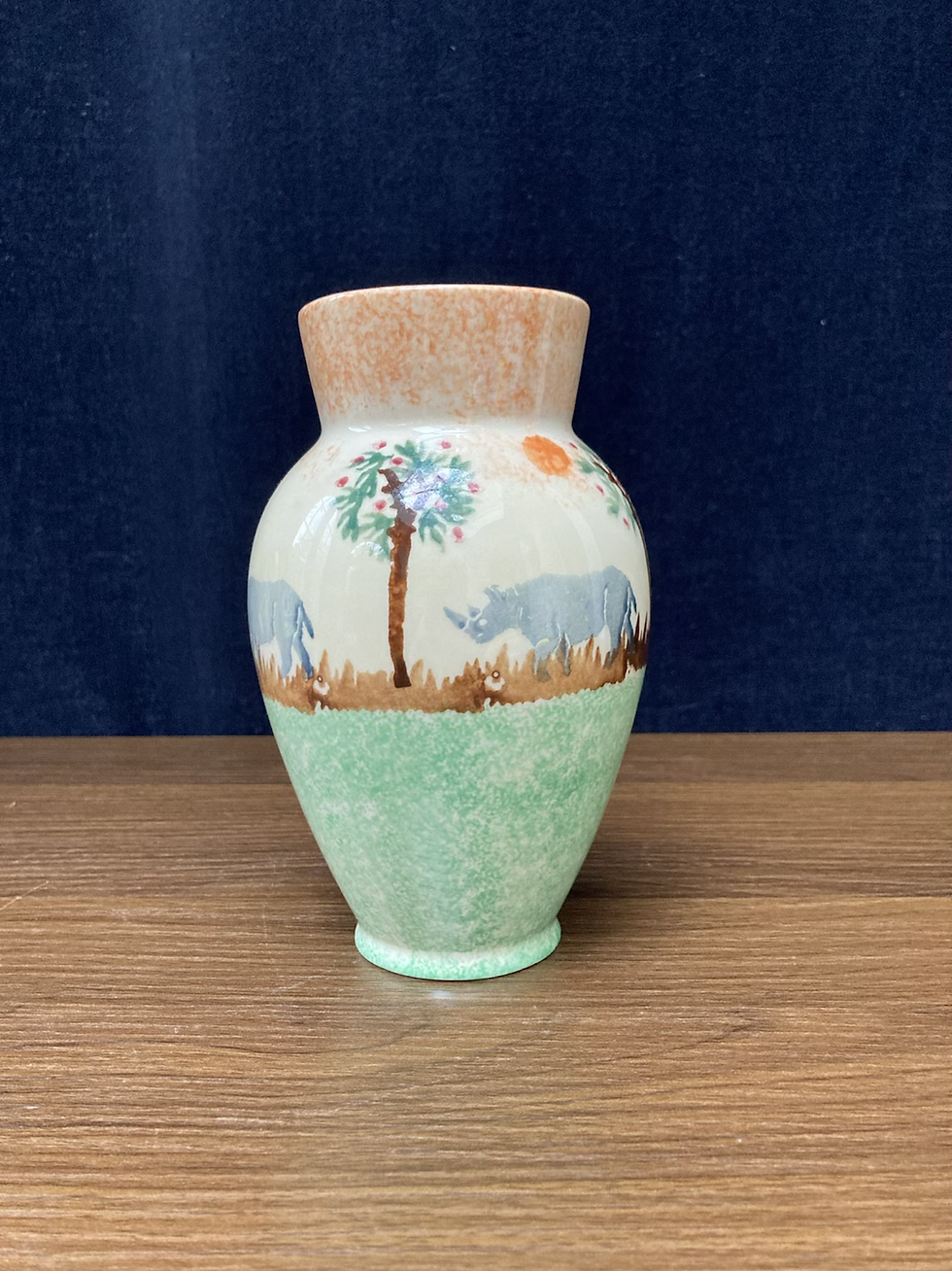 Thumbnail: Rhino Vase - Brixton Pottery
