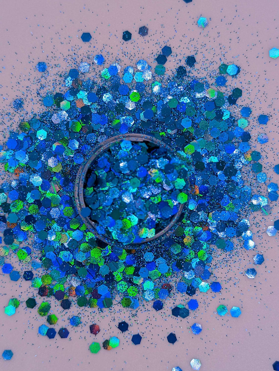 Miniaturbild: Ozeanblau – Glitzermischung