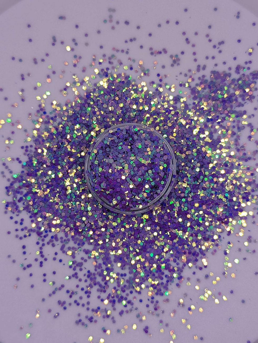 Miniaturbild: Blau/Violett-Traum – Glitzerbrocken