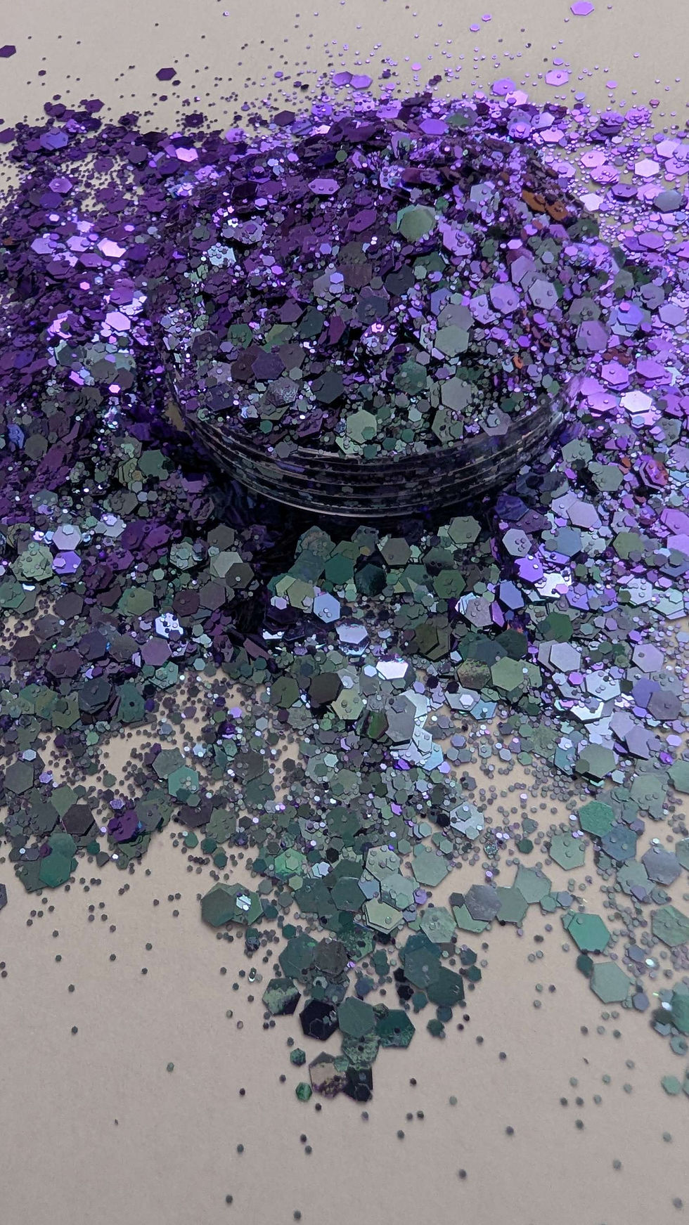 Purple Blue Silver Fish