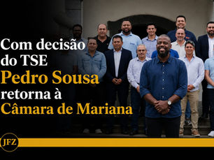 Câmara de Mariana (MG) é notificada para cumprir decisão do TSE que cassou mandato de Tikim Mateus