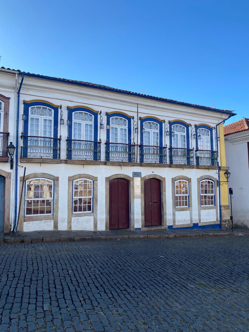 Fachada da Câmara Municipal de Ouro Preto. Foto: Daniel Marcos