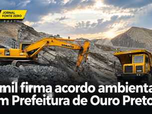 Bemil firma acordo ambiental com Prefeitura de Ouro Preto