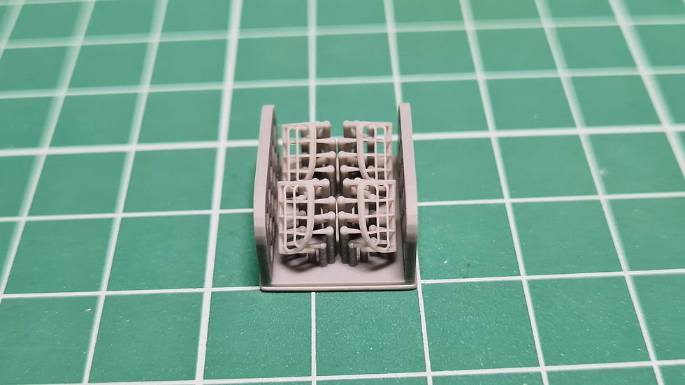 Miniatura: Headlight cover for ZIL-131  ICM  1:72 /2 set/