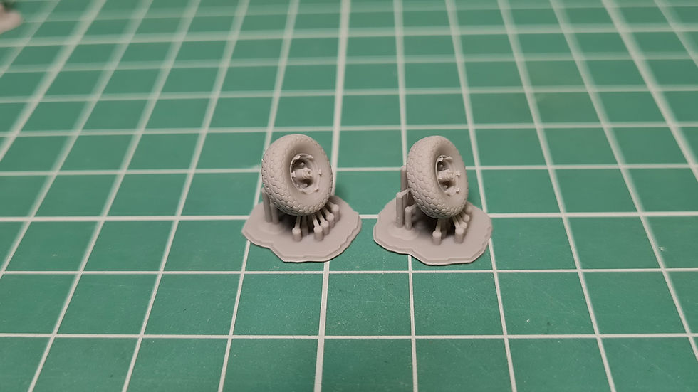 Miniatura: Wheels for british QF 6pdr gun  from ACE (3 types) 1:72