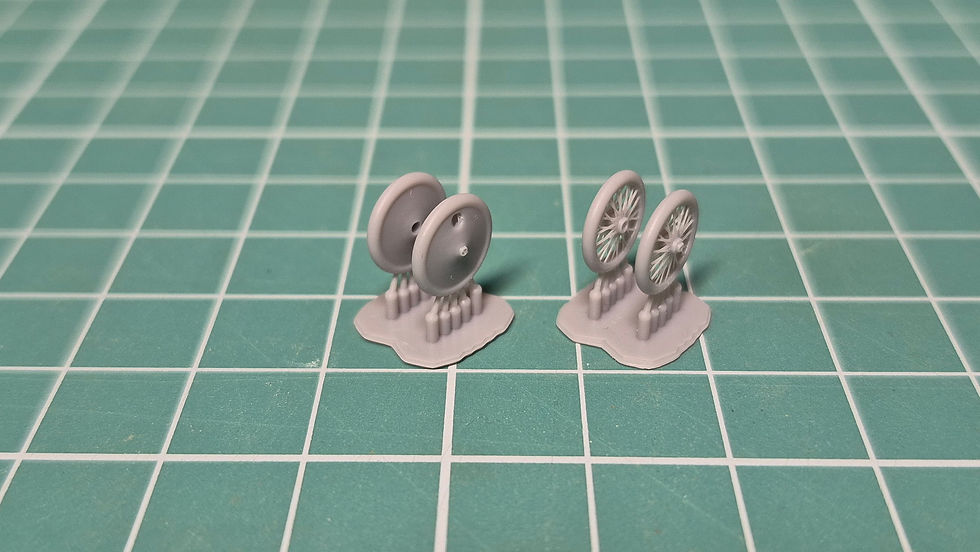 Miniatura: Wheels for SPAD XIII /2 version/ 1:72