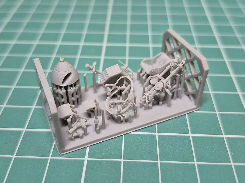 Miniatura: Accesories for Polikarpov R-5  1:72