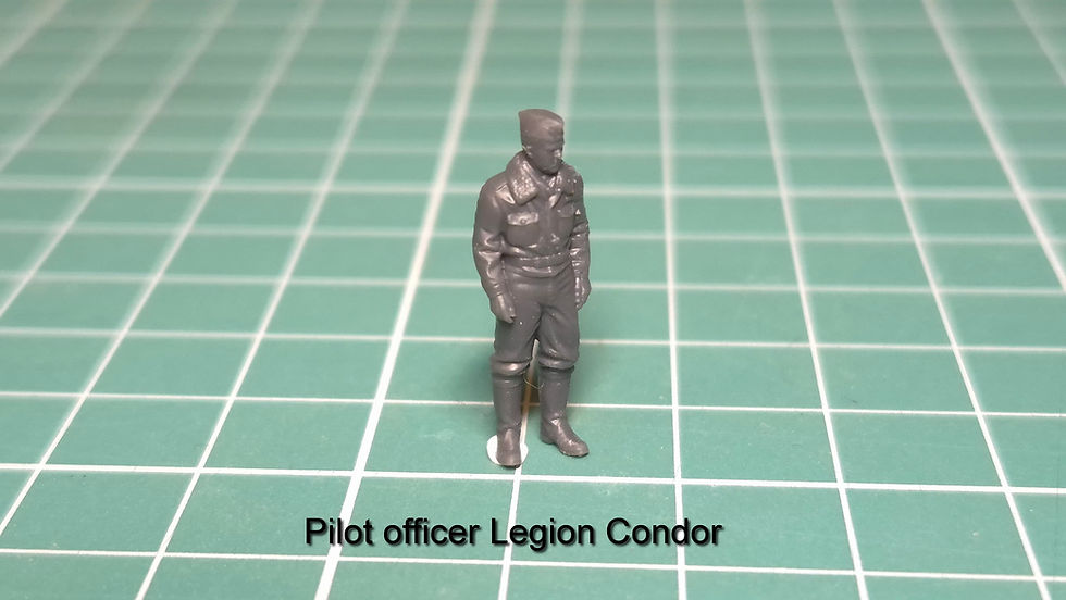 Miniatura: Nationalist aces and pilot  /price 1pcs, set €19/  1:72