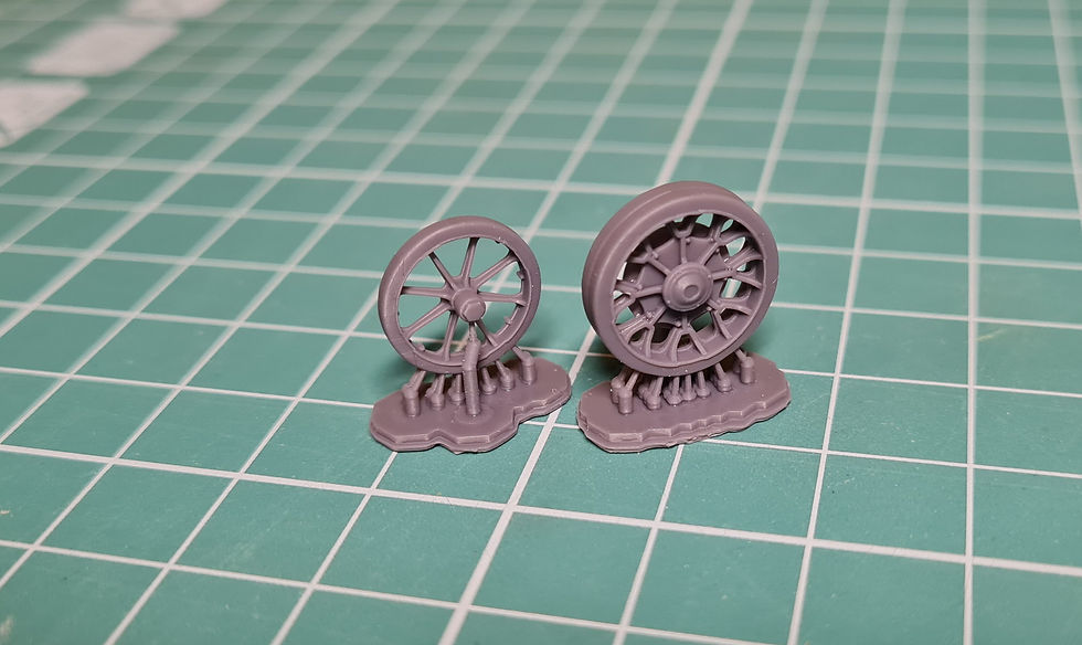 Miniatura: Wheels for LGOC B-type series from Roden 1:72