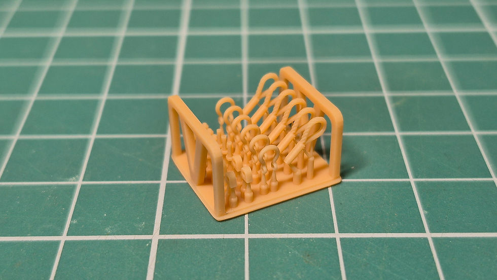 Miniatura: Tow rope end and shackles for KTO Rosomak 1:72