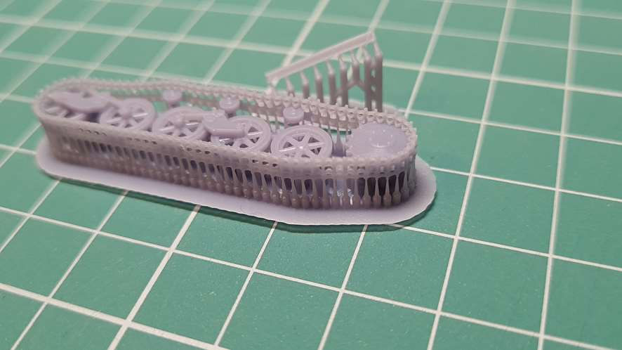 Miniatura: Suspension /tracks/ PzKpfw I Ausf. A  from FTF 1:72