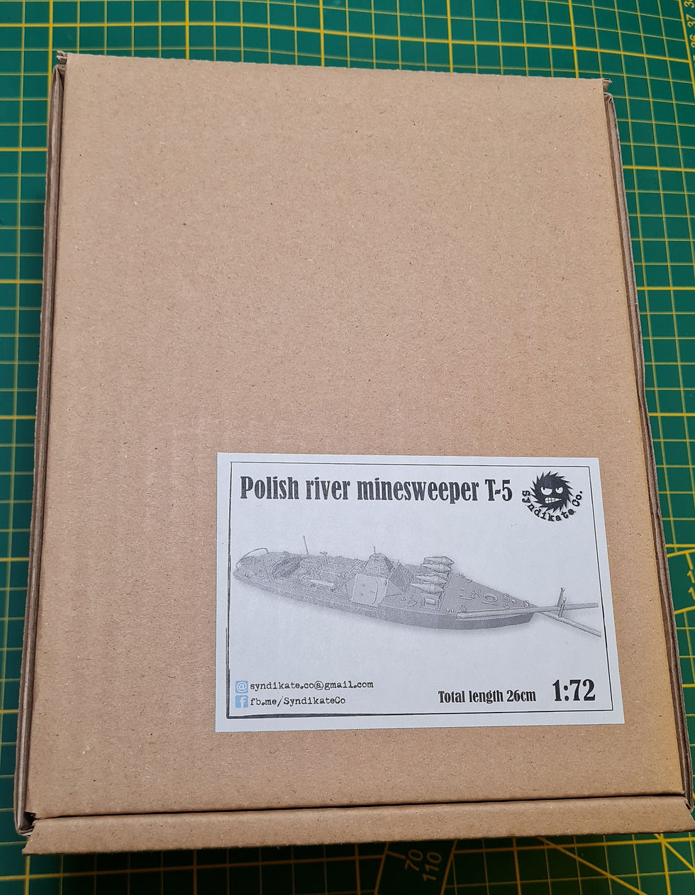 Miniatura: Polish river minesweeper T-5 - 1:72
