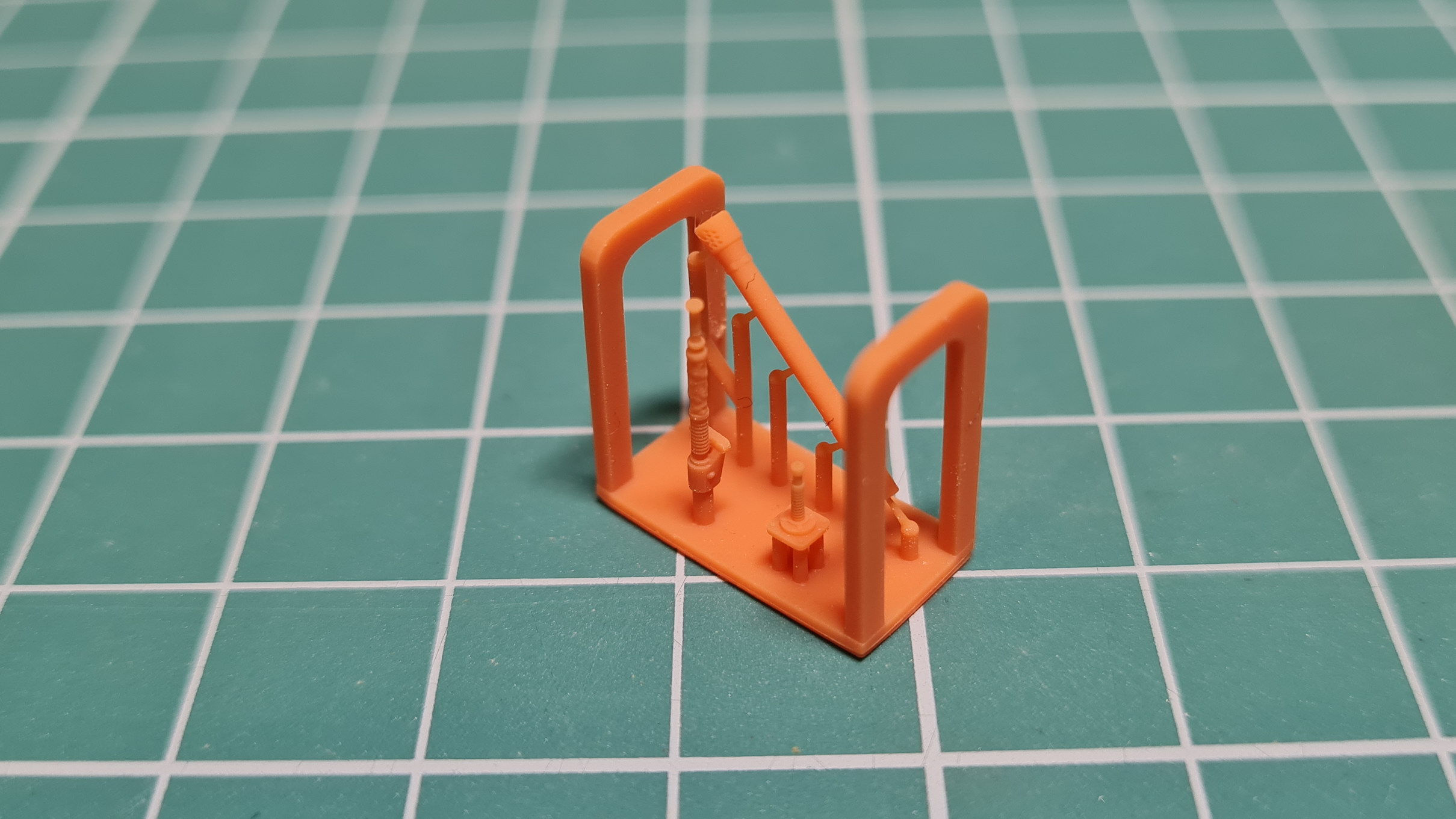 Barrel and antena for 7TP 1:72