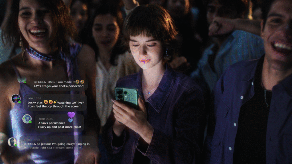 TECNO CAMON 50 x LAY_ Front Row Anytime_Dir's