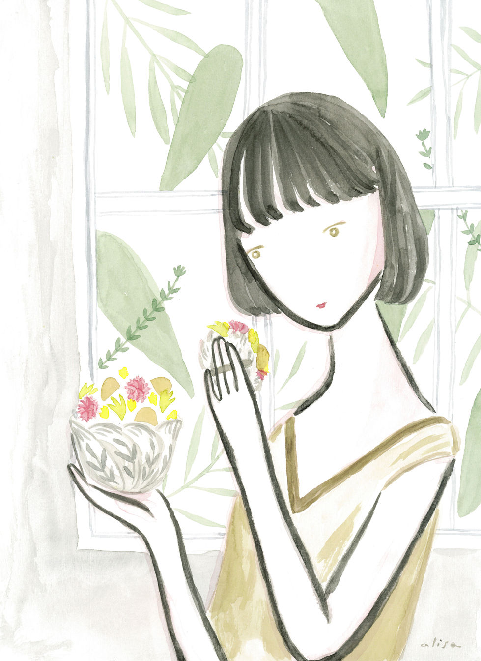 花化粧