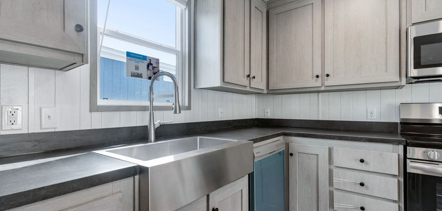 Resolution H kitchen sink Gonzales Mobile Mansions singlewide