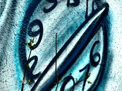 A timer fixed depicted on the side of a building, much like the timer that is constantly ticking in the back of my mind. The unknown countdown to the next Bipolar fueled mood shift.