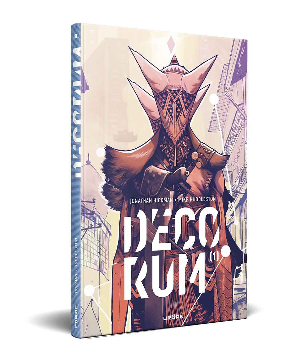 Mockup comics Decorum Urban Comics