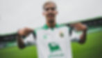 Yassir Zabiri, presentado como nuevo jugador del Racing. Fotografía: Real Racing Club.