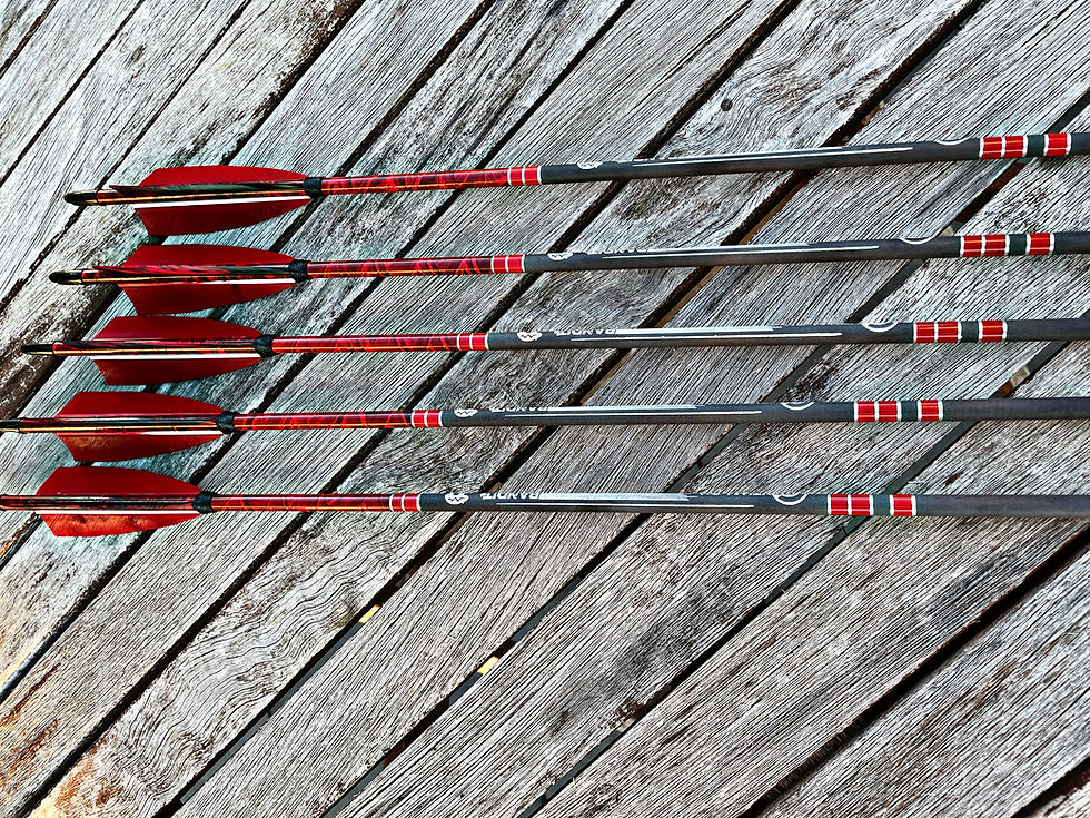 Miniaturbild: Fertigpfeil "Rot" (6 Stück)