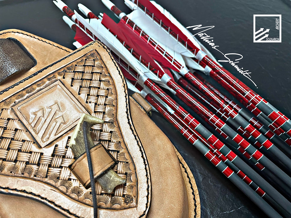 Miniaturbild: Fertigpfeil "Rot" (6 Stück)