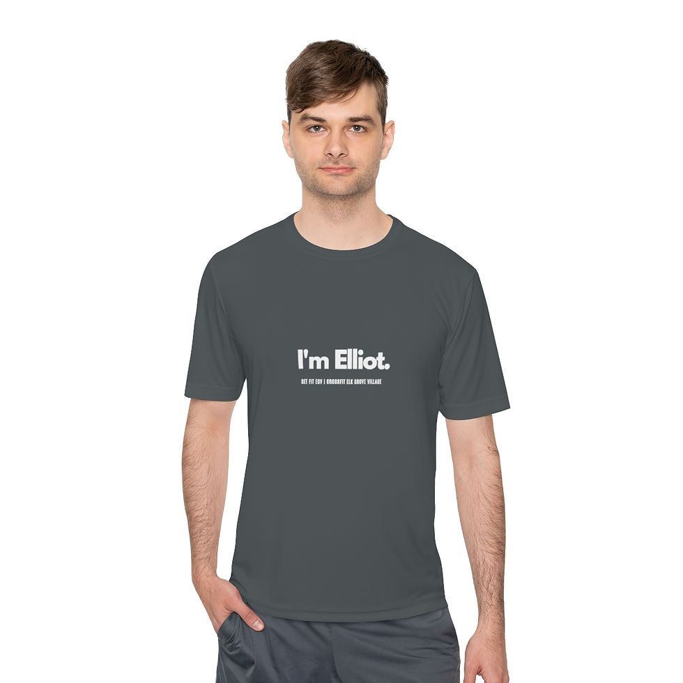 Thumbnail: Get Fit EGV "I'm Elliot." Unisex Moisture Wicking Tee
