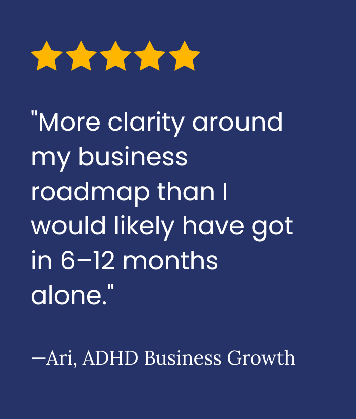 Ari, ADHD Business Growth