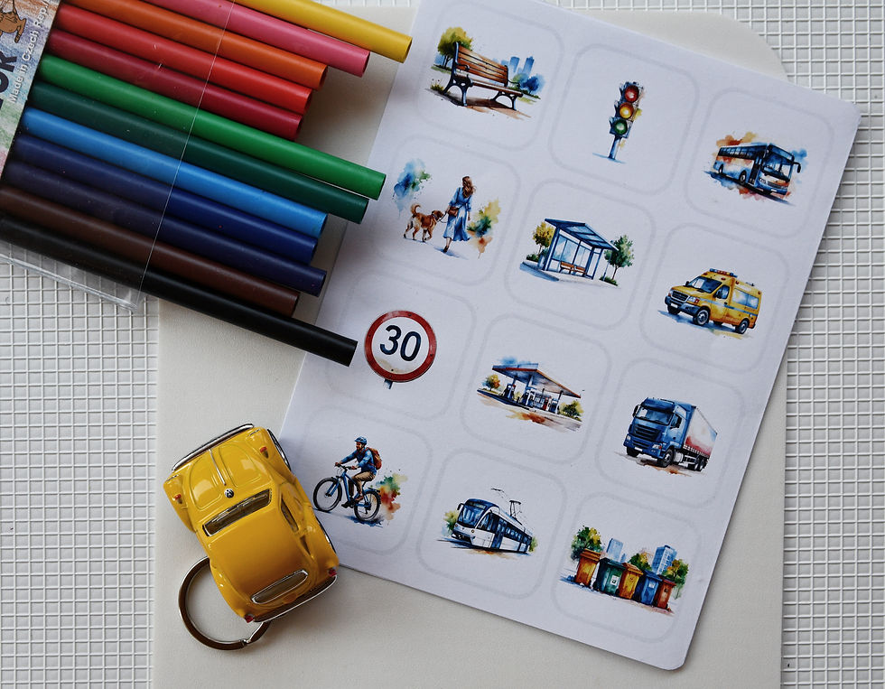 AUTOBINGO, HRA NA DLOUHÉ CESTY AUTEM