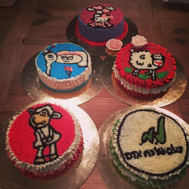 ,עוגות מעוצבות,ציור על עוגה,סדנת זילוף,עוגיות עם רויאל אייסינג,קורס זילוף