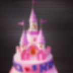 עוגת ארמון עם נסיכה